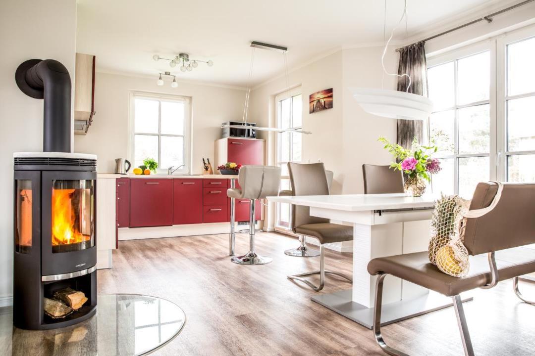 Haus Rose, Luxus-Ferienhaus In Fuhlendorf Fur 4 Personen Extérieur photo